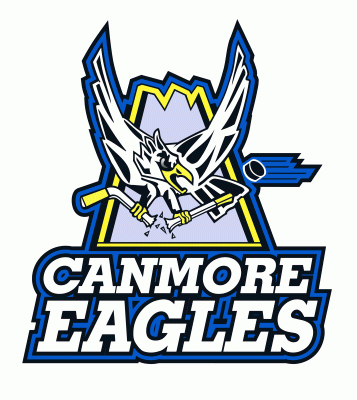 Canmore Eagles 1995-2003 Primary Logo iron on transfers for clothing